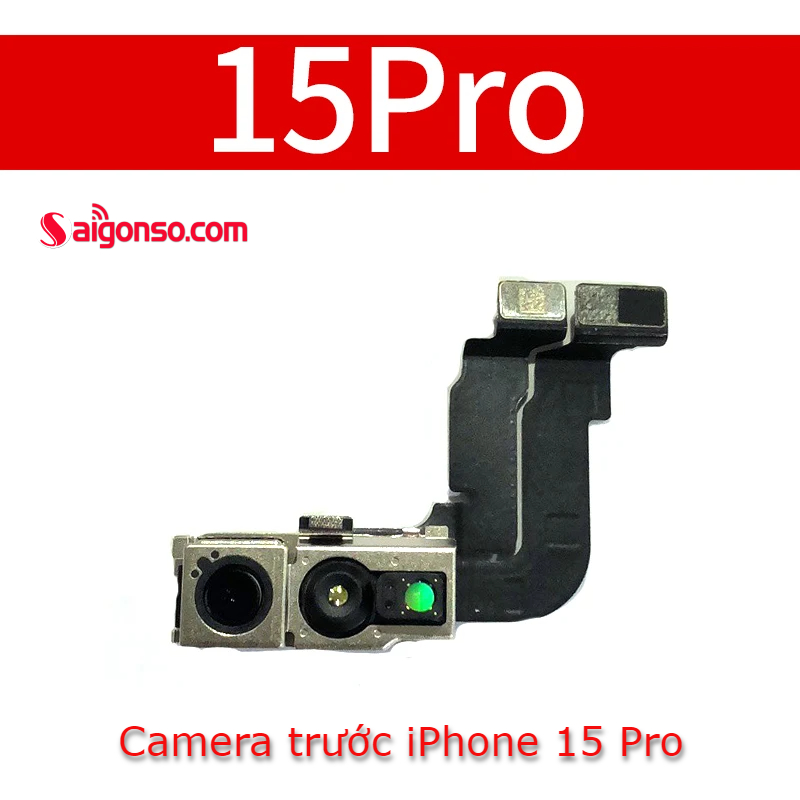 camera trước iphone 15 pro